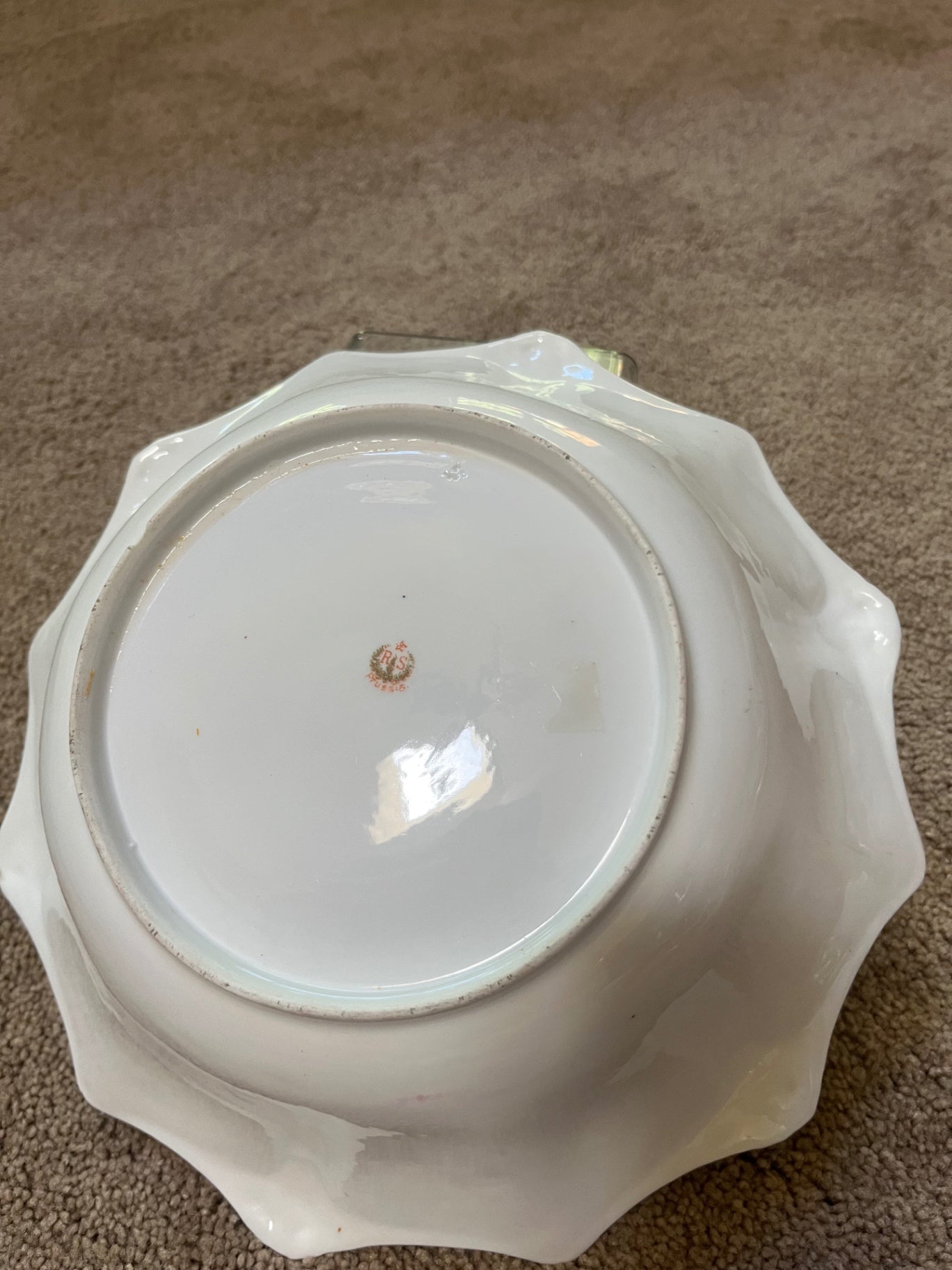 RS Prussia porcelain bowl