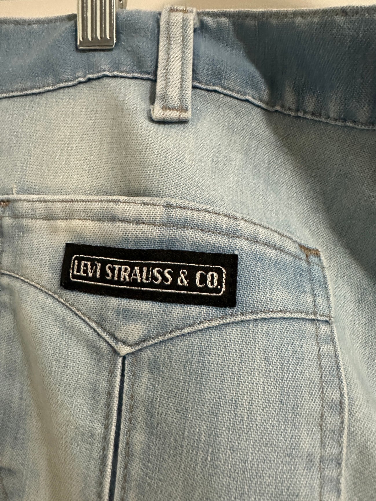1960's Orange tab Levi's Bellbottoms