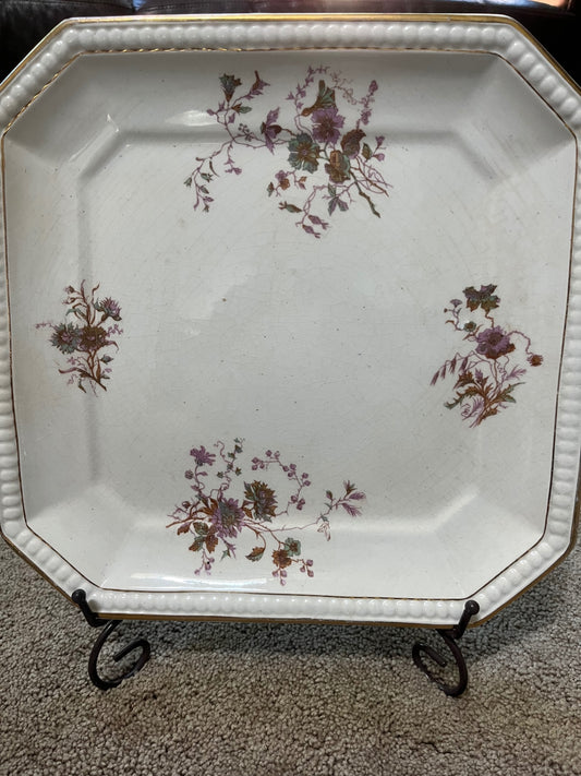 Vintage Square Serving Platter