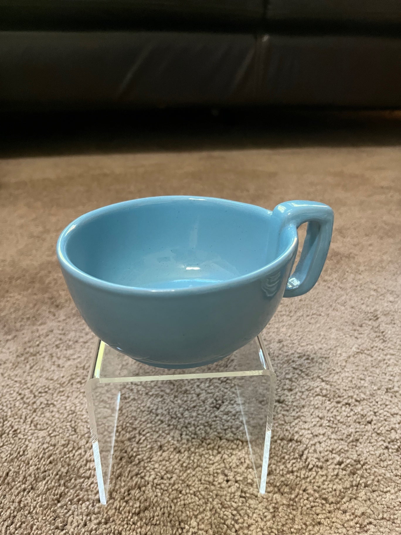 VIntage Frankoma blue cup.