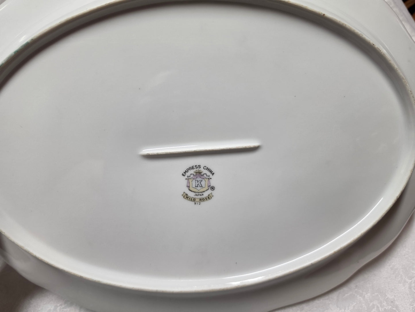 Empress (Japan) Wild Rose serving platter