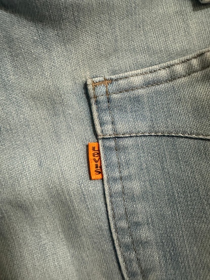 1960's Orange tab Levi's Bellbottoms