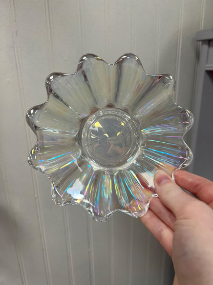 Vintage Fostoria Carnival Glass Dish