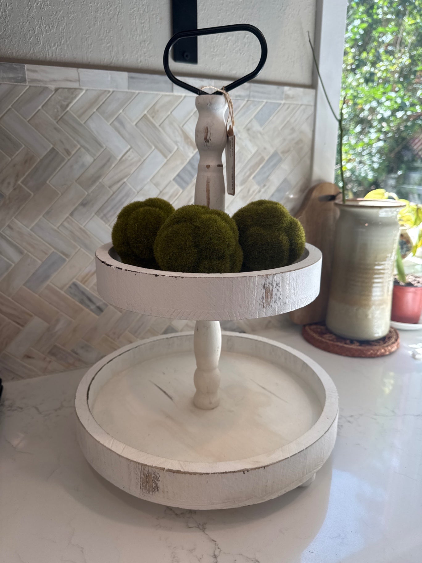 Tiered Wood Stand