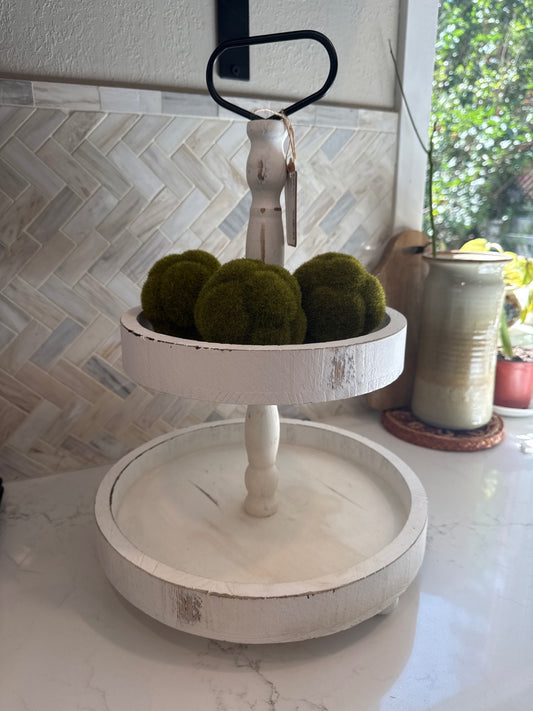 Tiered Wood Stand