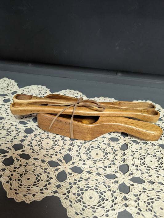 3-Piece Wooden Measuring Set