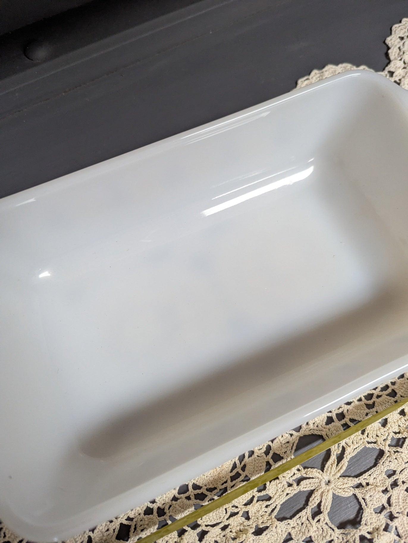 Vtg. Fire King Loaf Pan Anchor Hocking 
