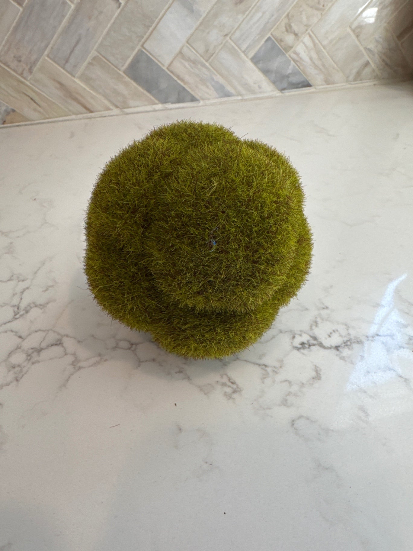 Faux Moss Ball
