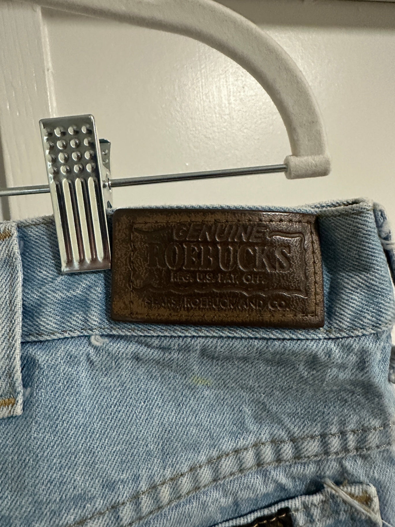 1980's Roebucks denim shorts