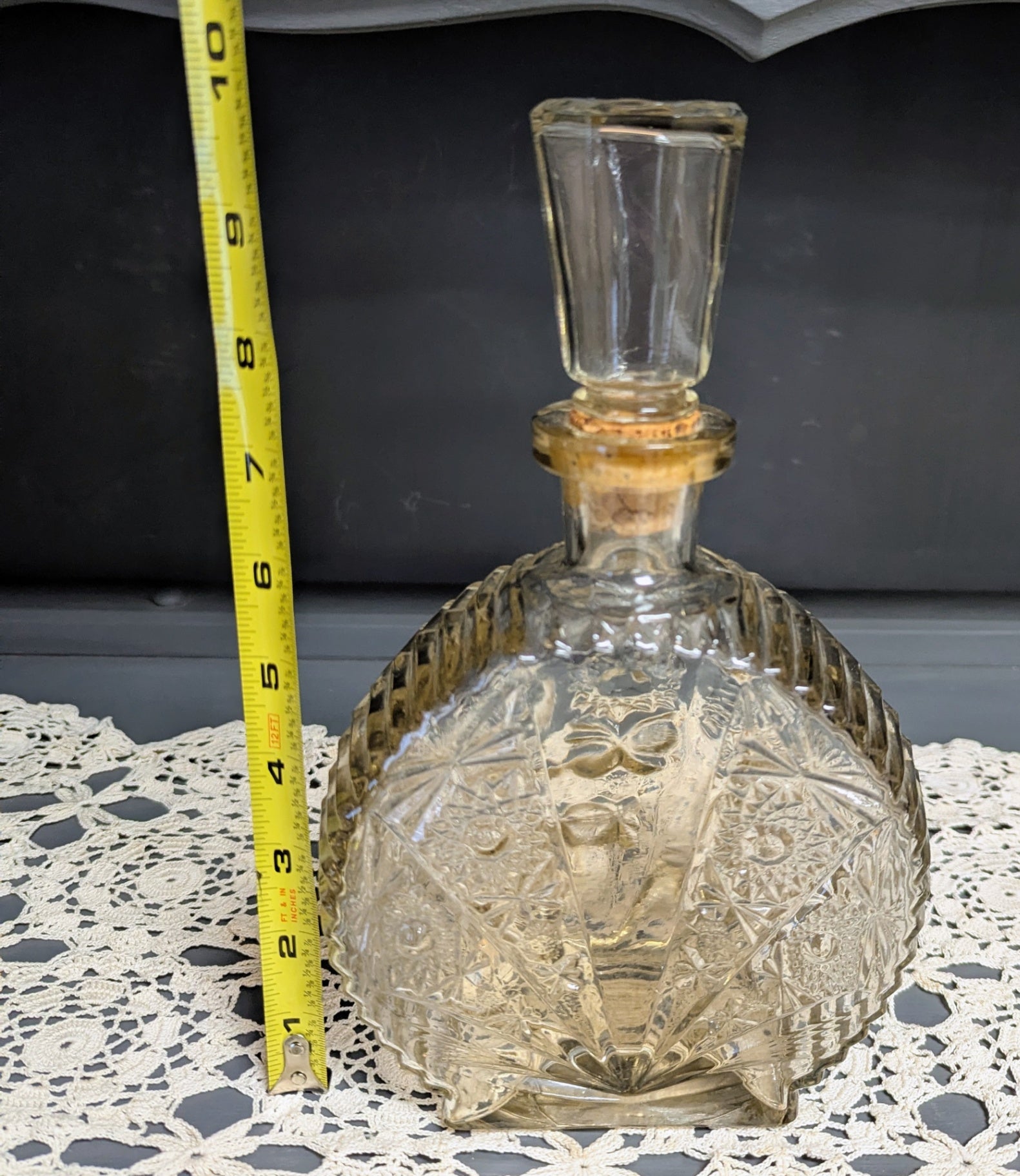 1960's Anchor Hocking Decorative Decantor 