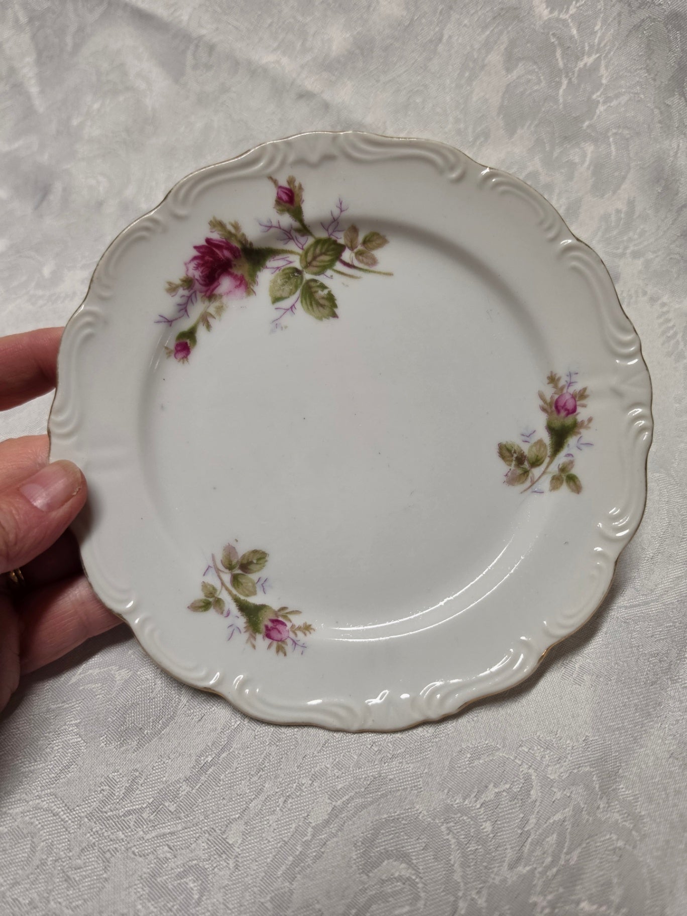 Moss Rose by Ucagco butter plate