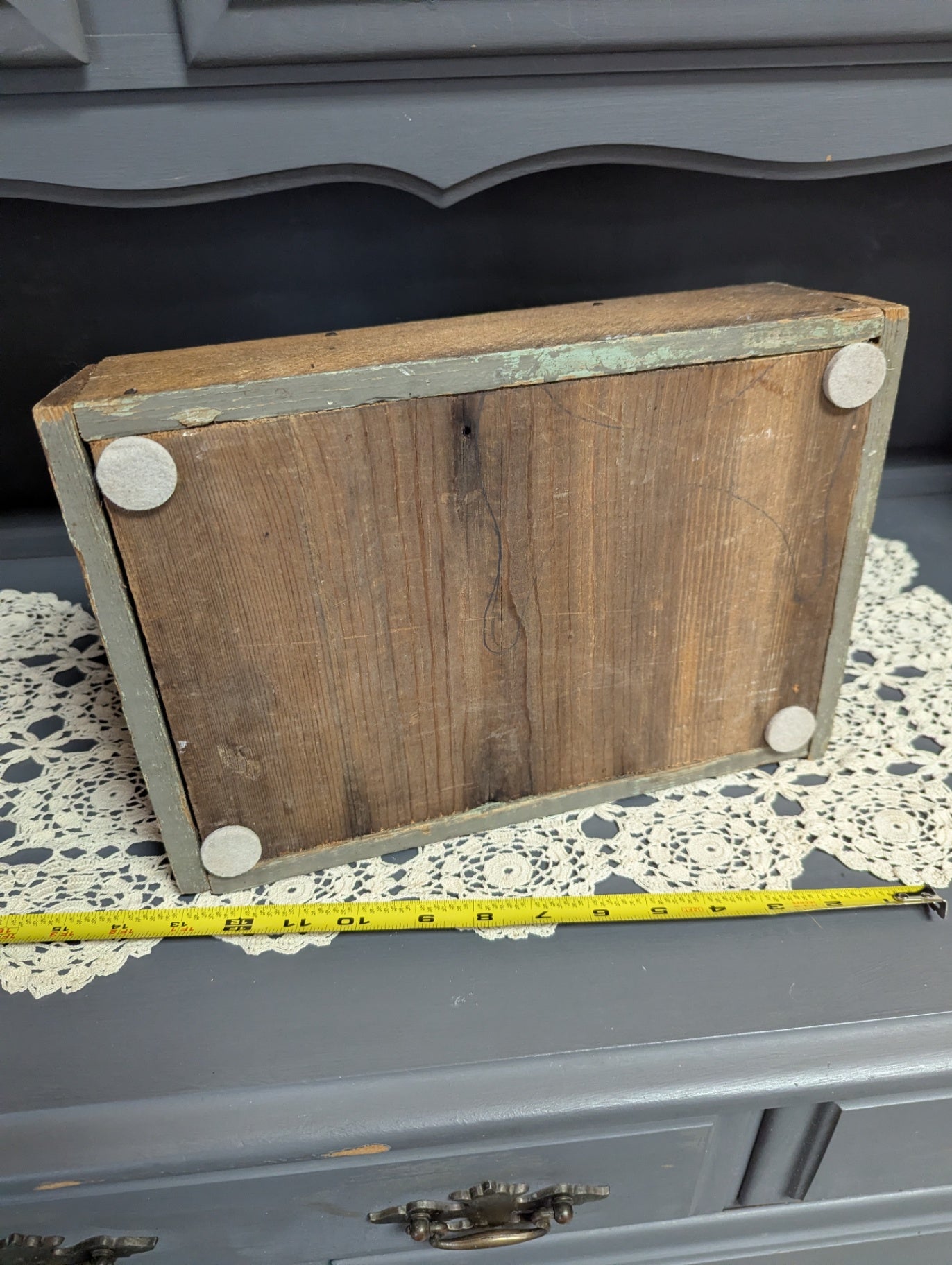 Primitive Wooden Tool Caddy