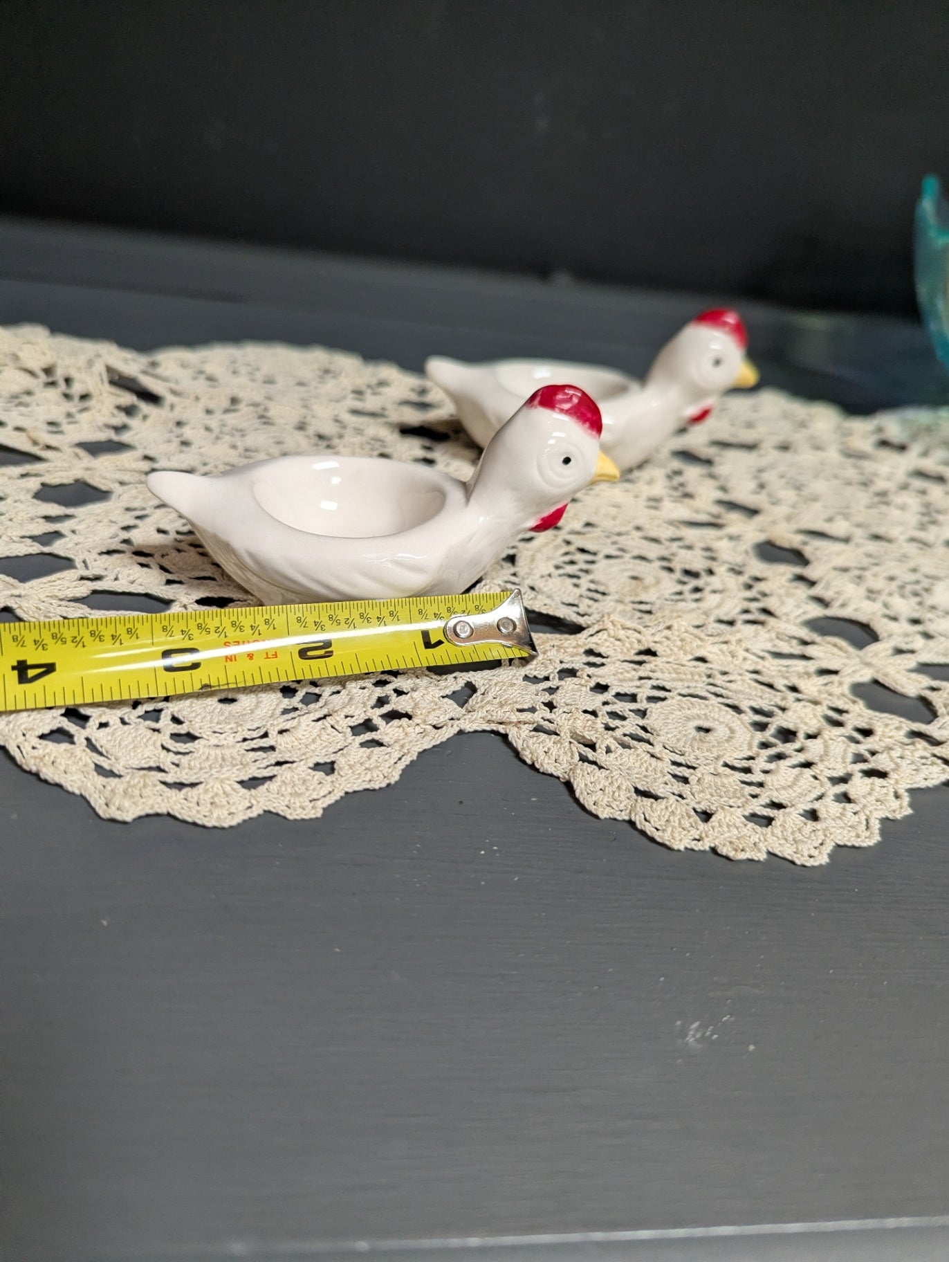 Vtg. Kitchy Egg Holder or Salt Cellar 