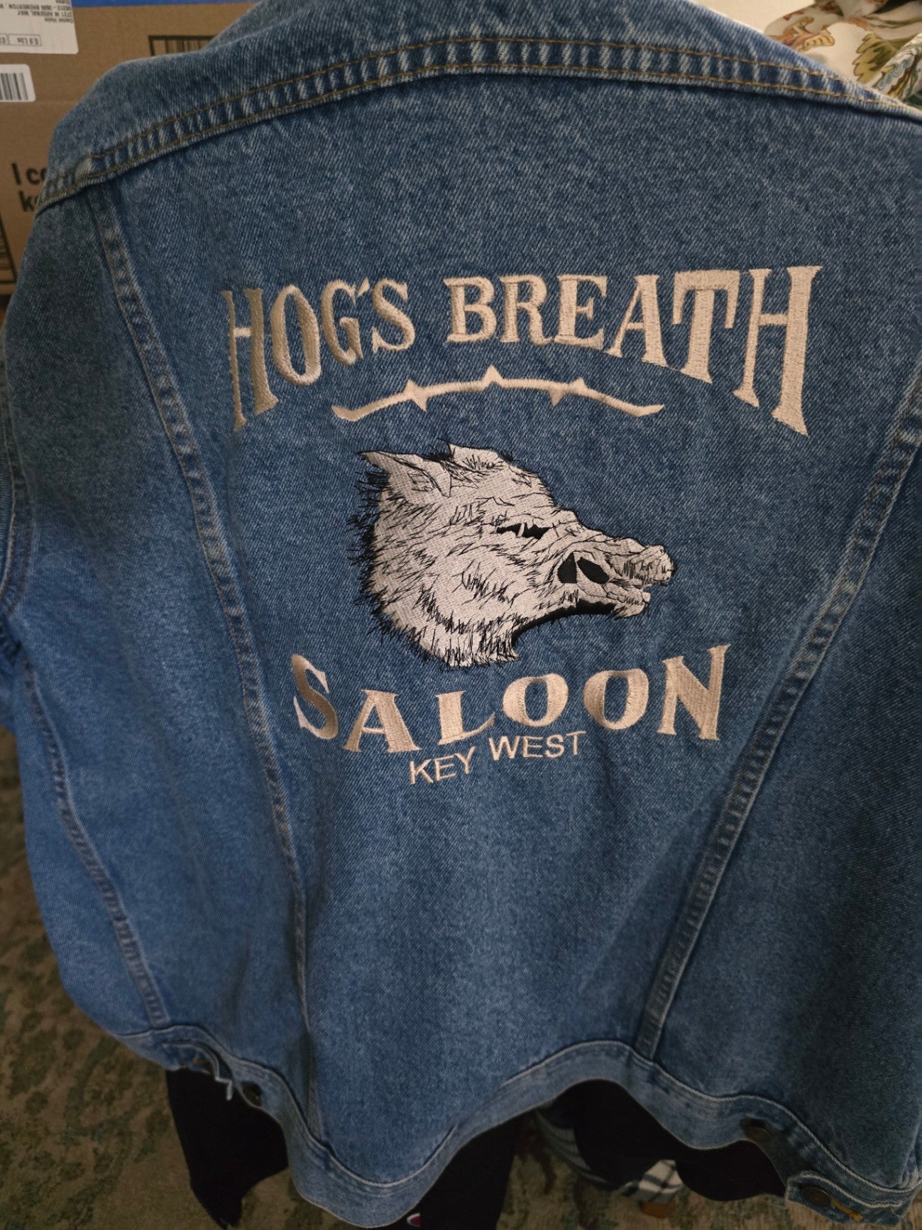 Hogs breath jean jacket