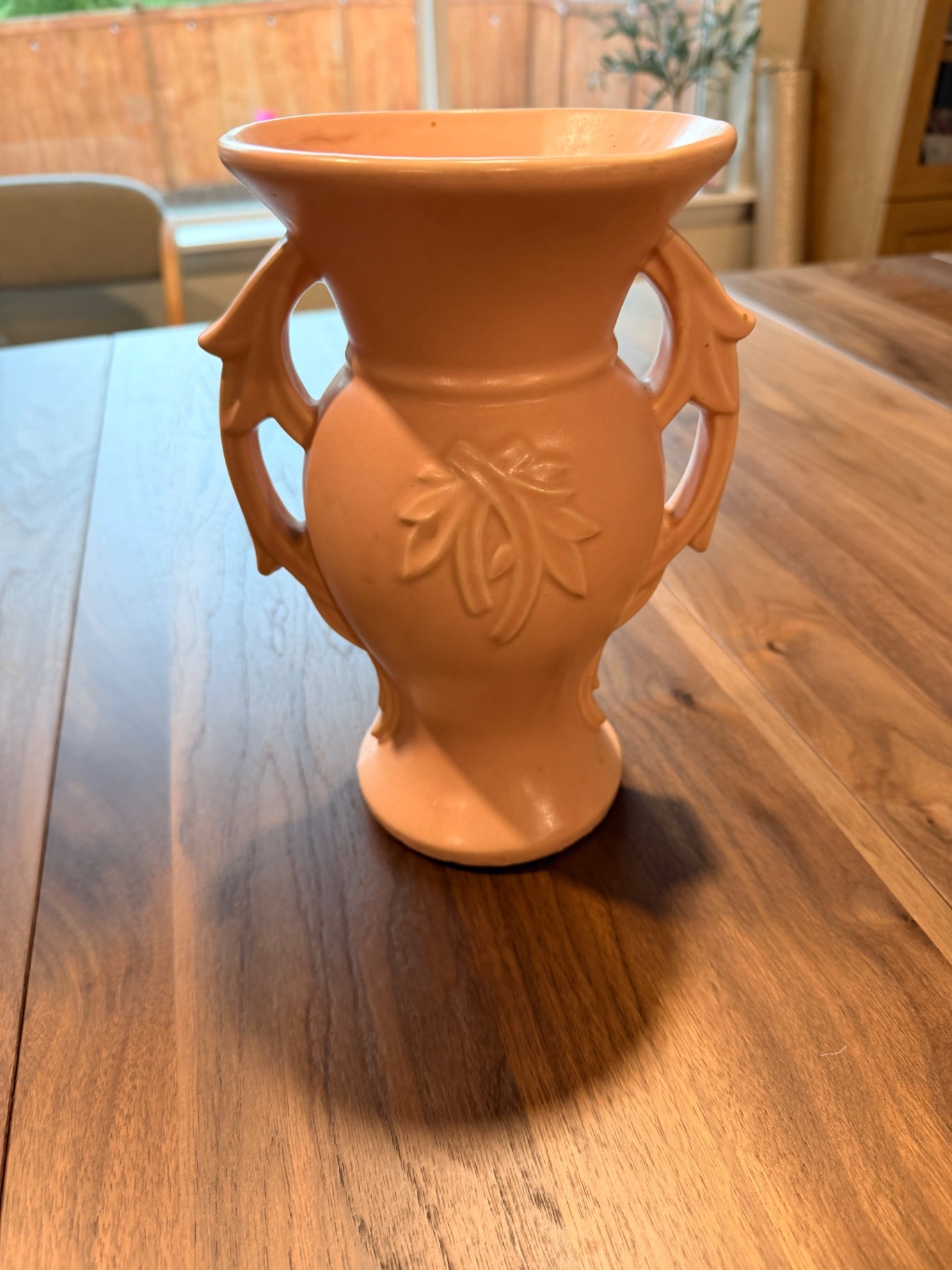 9.25" McCoy Pink Vase