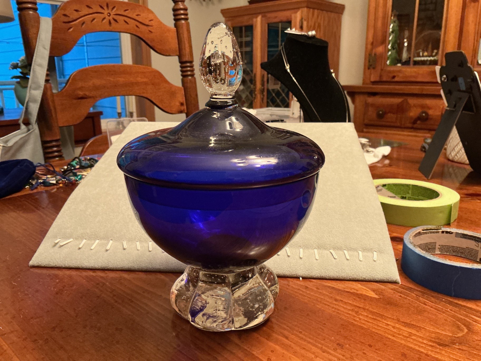 Aseda Glasbruk, apothecary bowl
