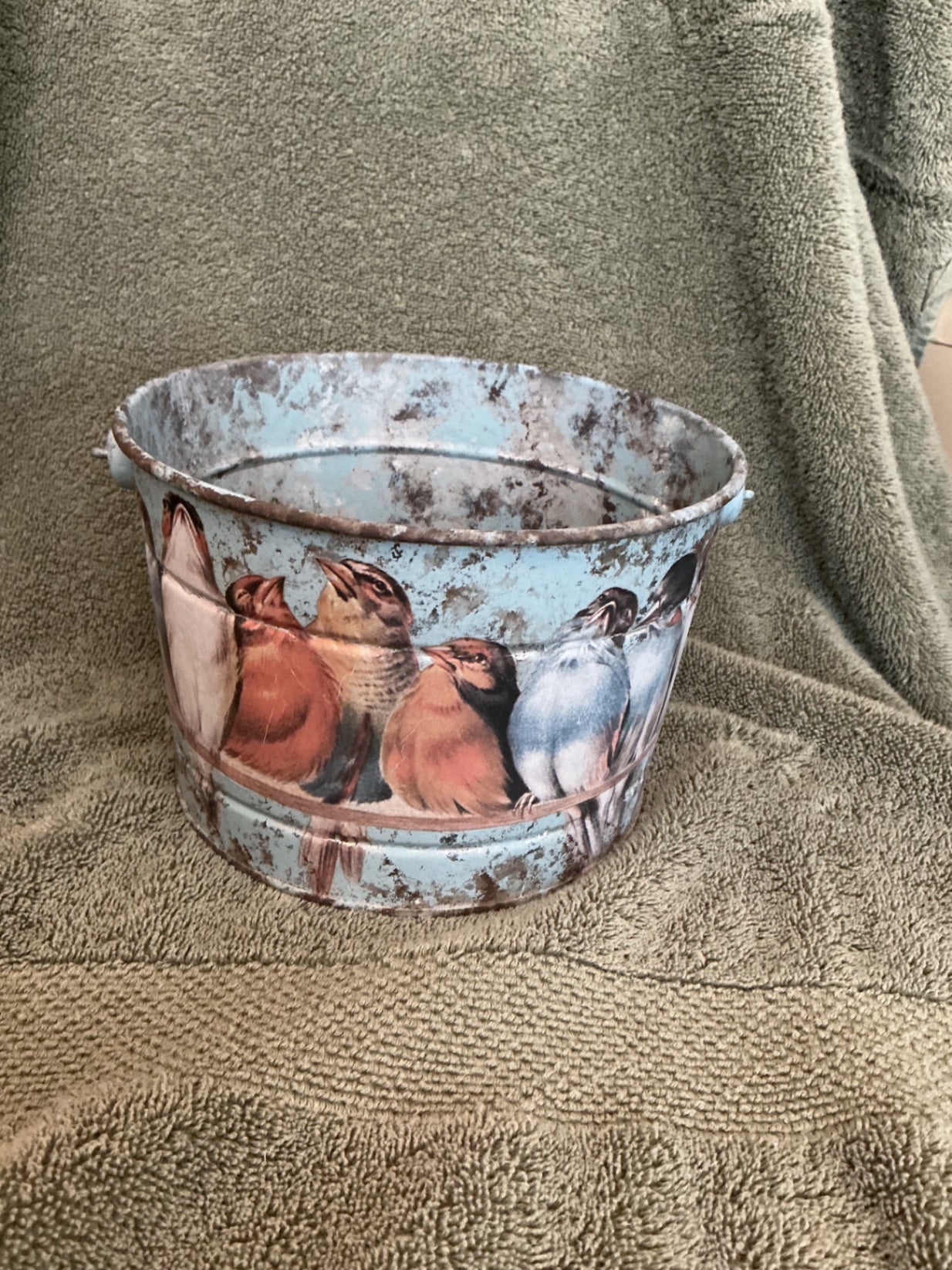 IOD galvanized bucket