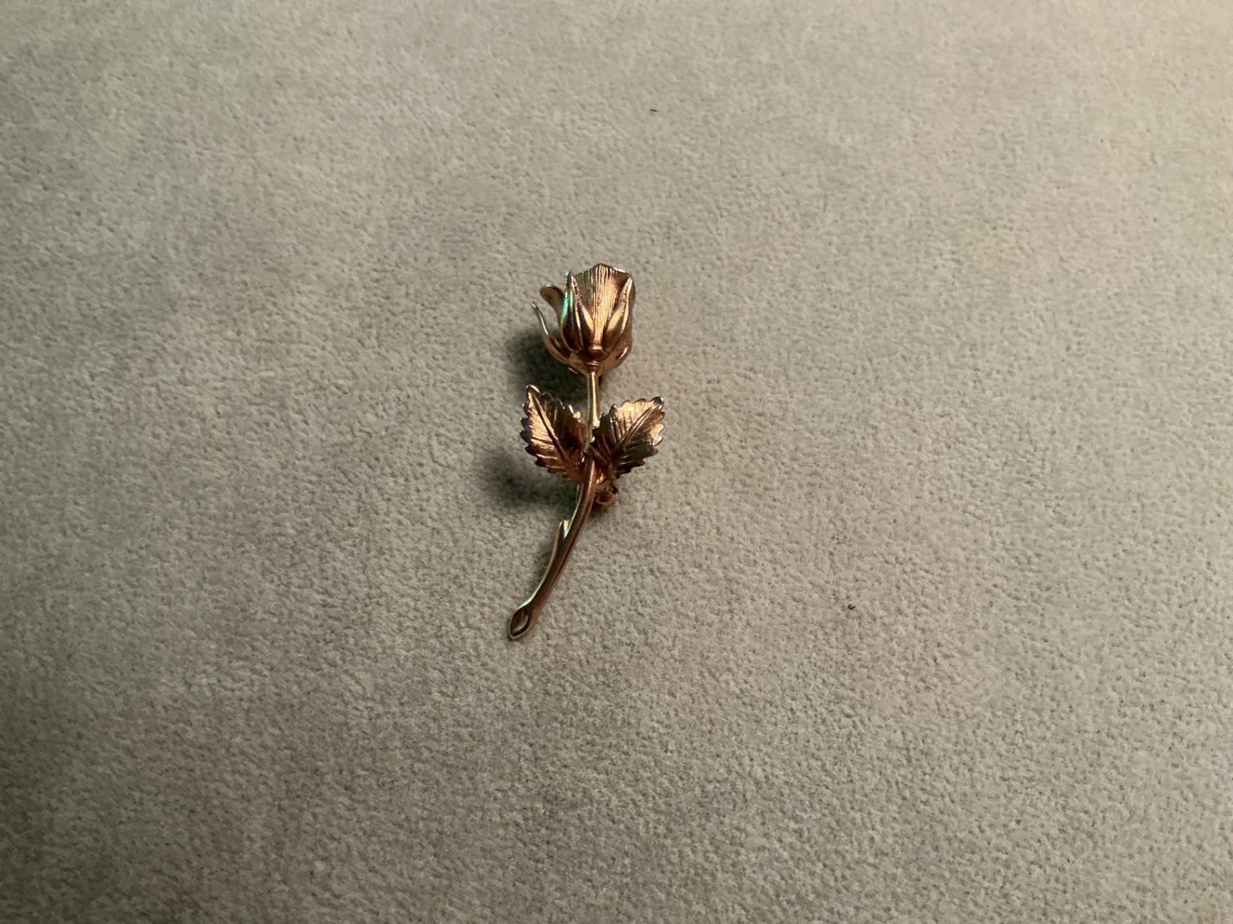 Rose brooch