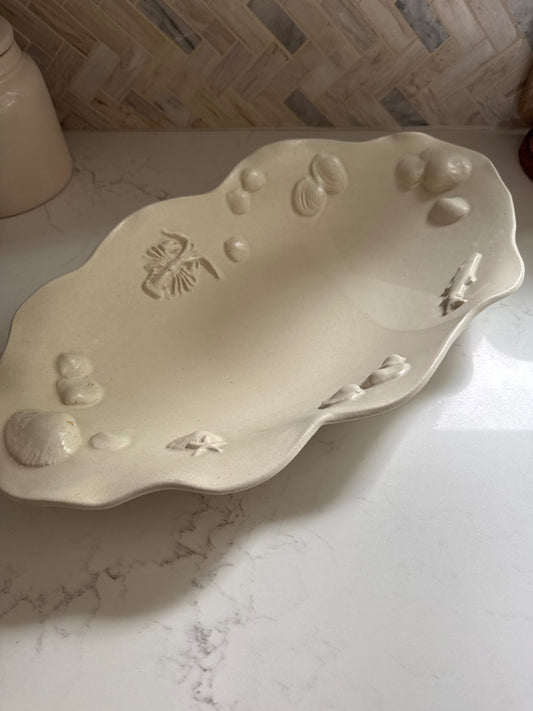Pottery Bowl Beach Theme
