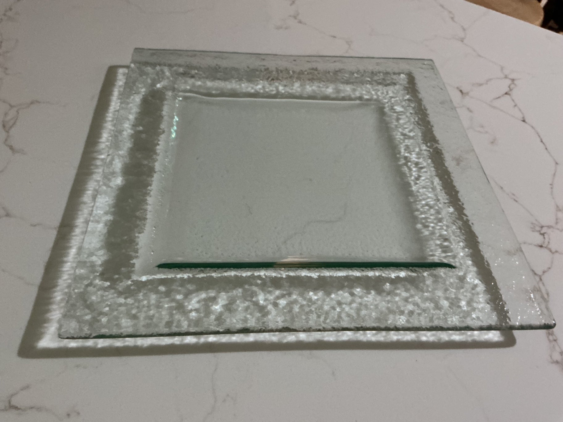 Green Glass Plate