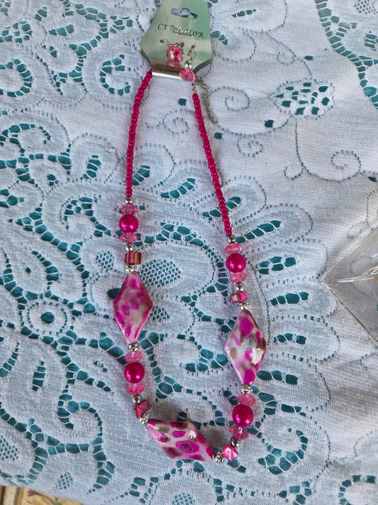 Becklace and earring set