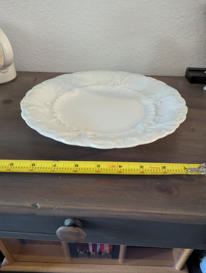 VTG. Homer Laughlin CCE-1 Scallop White Plate