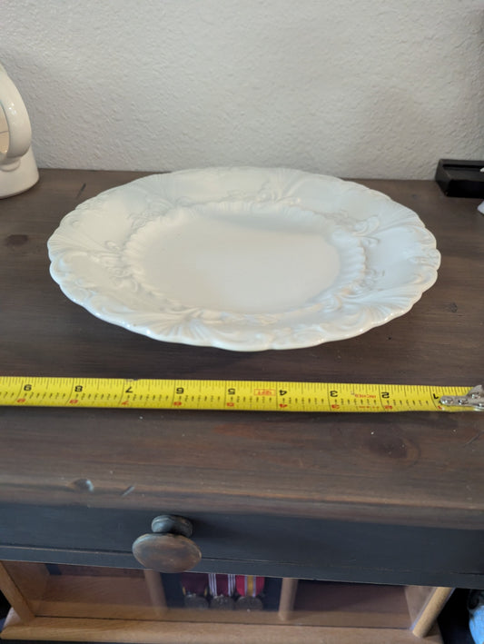 VTG. Homer Laughlin CCE-1 Scallop White Plate