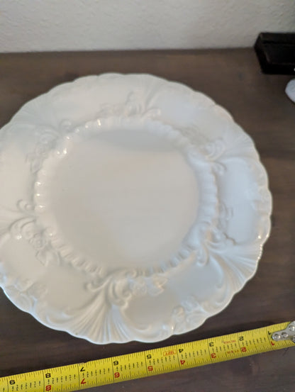 VTG. Homer Laughlin CCE-1 Scallop White Plate