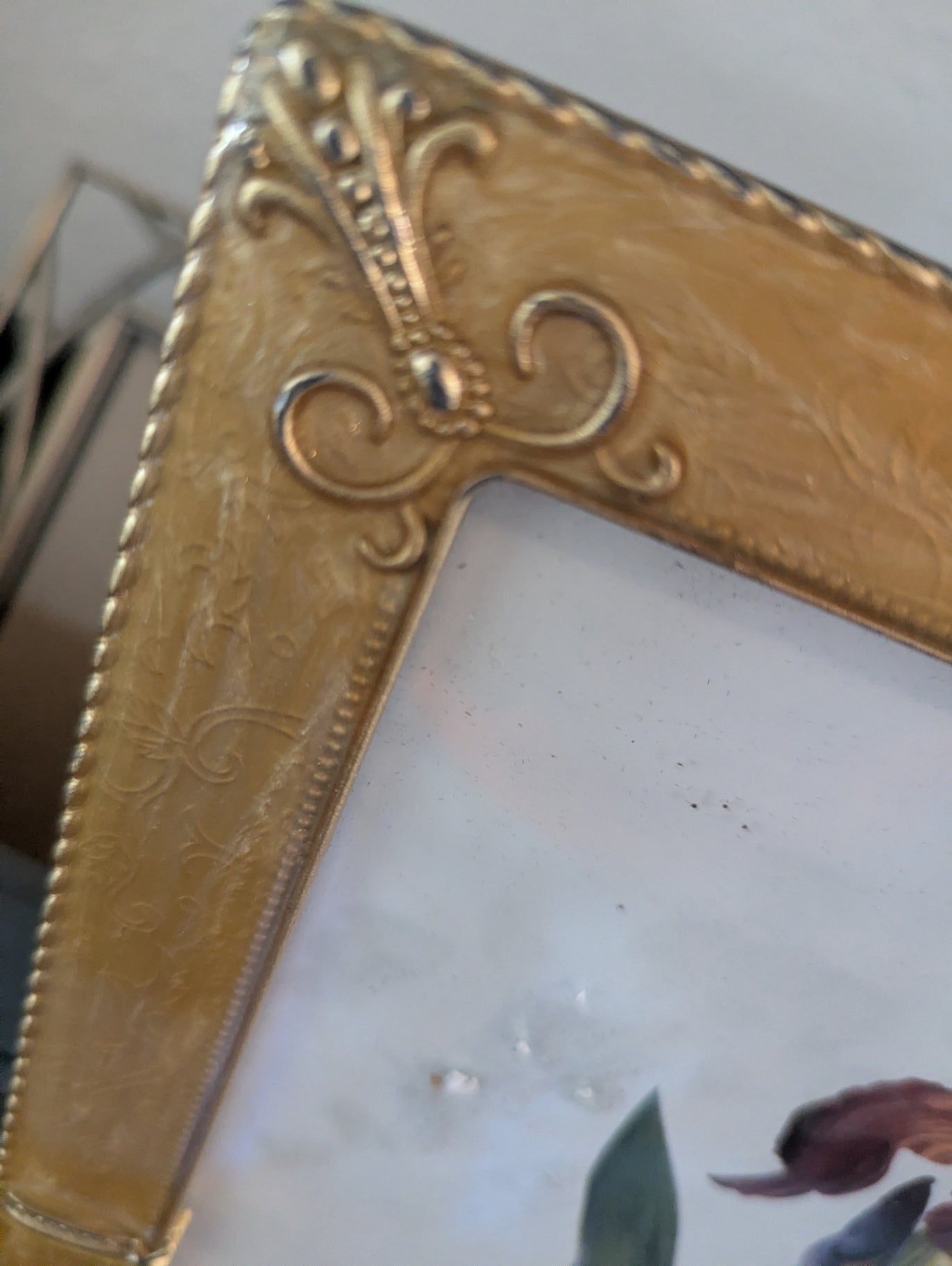 Ashley Manor Ornate Glass Frame