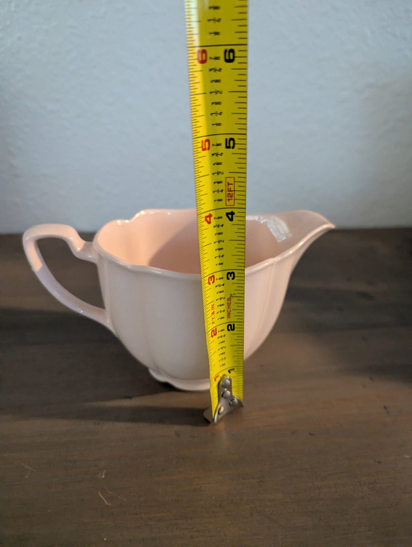 Vtg. Johnson Bros Rose Dawn Creamer