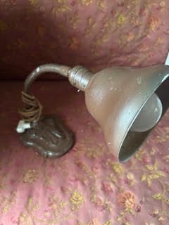 Antique Gooseneck Lamp 