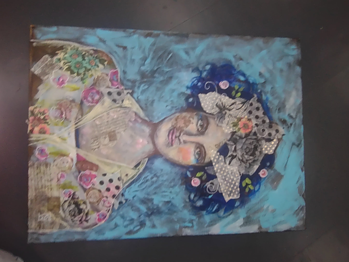Painting. Collage