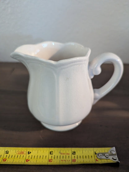 1960"s Federalist Ironstone White Creamer