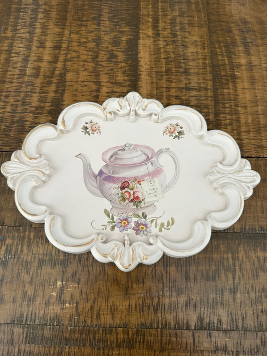 Picture with tea pot
