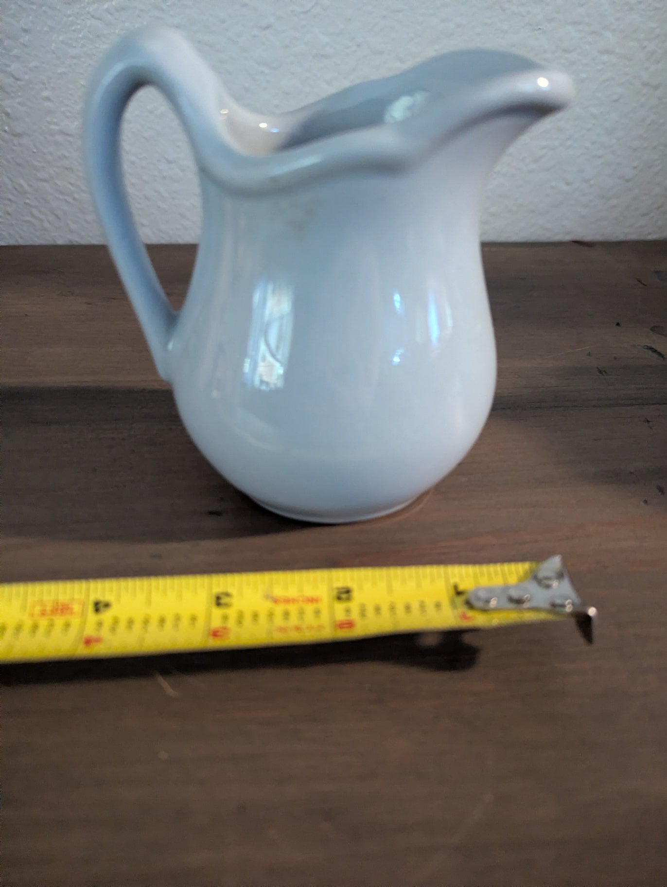 Vtg. Buffalo Pottery "Lure" Pattern Creamer