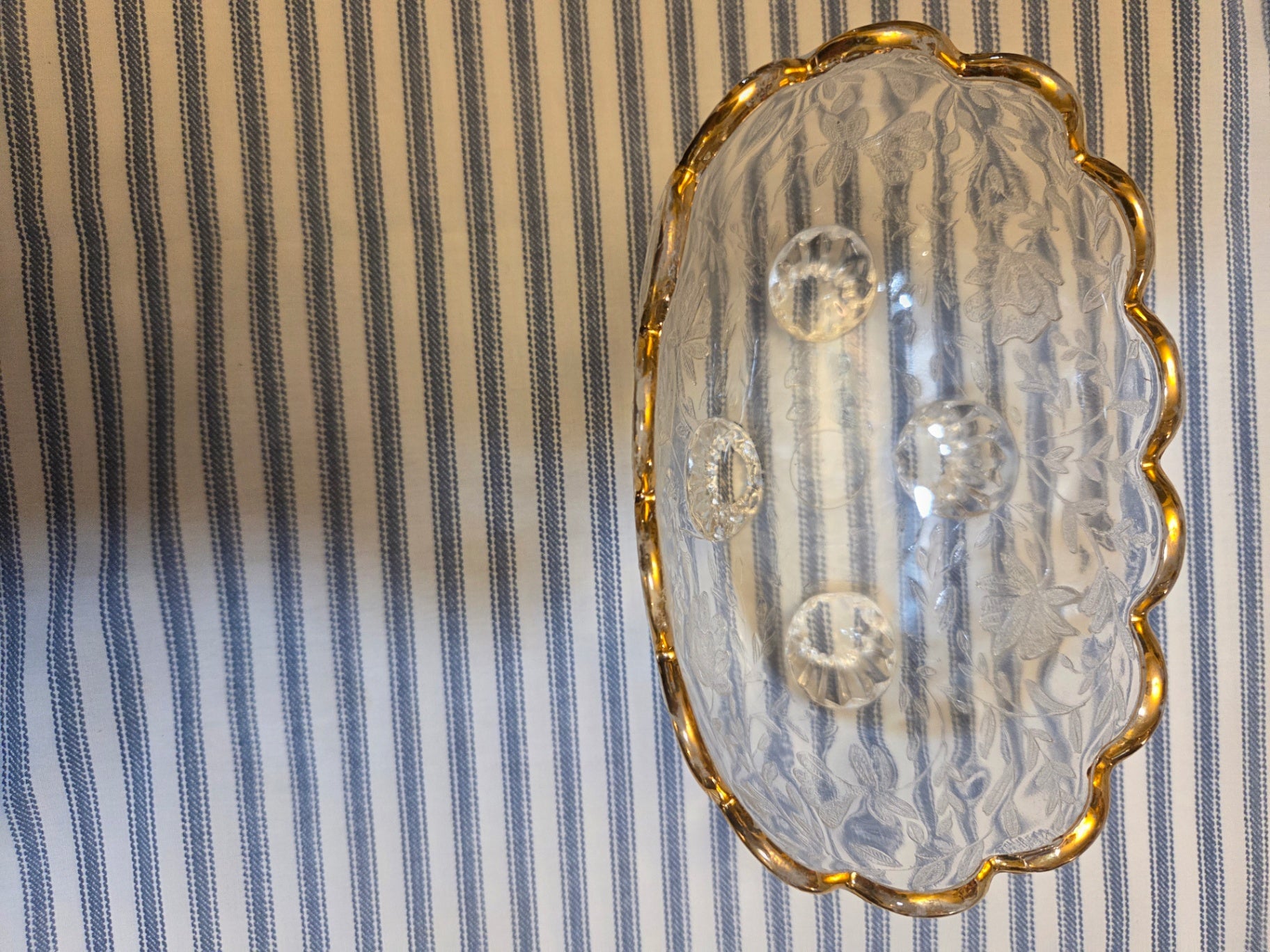 Louisa vintage candy dish