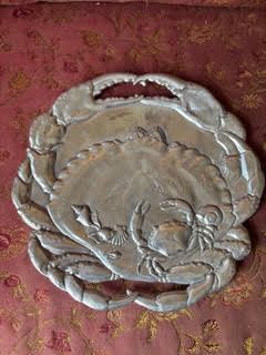 Antique Arthur's Court Design Heavy Aluminum Decor