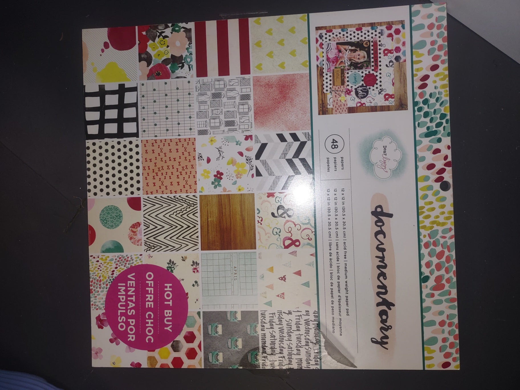Scrapbook pad