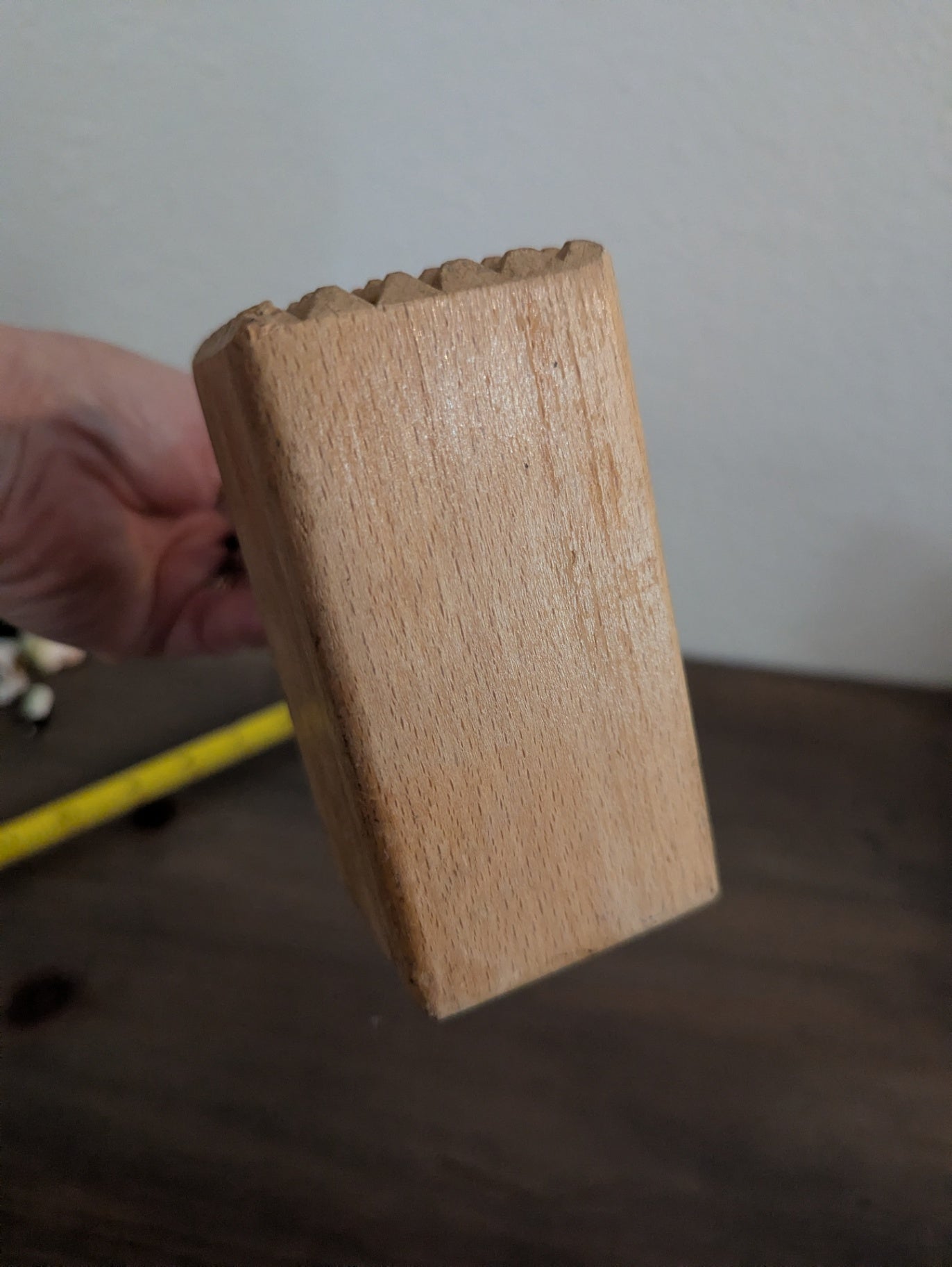Vtg. Wooden Meat Mallet 