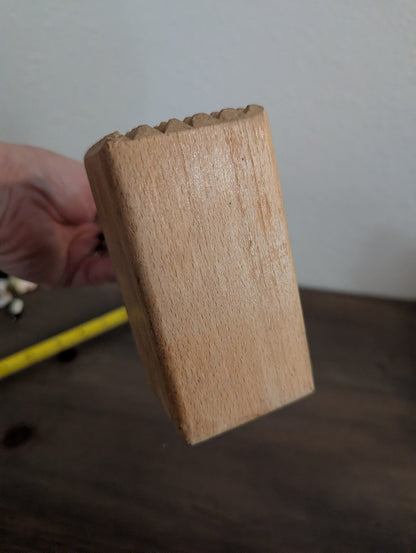 Vtg. Wooden Meat Mallet 