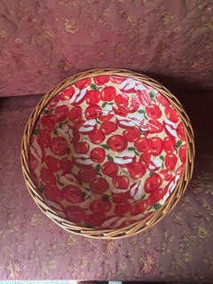 Basket with Vinyl Lining
