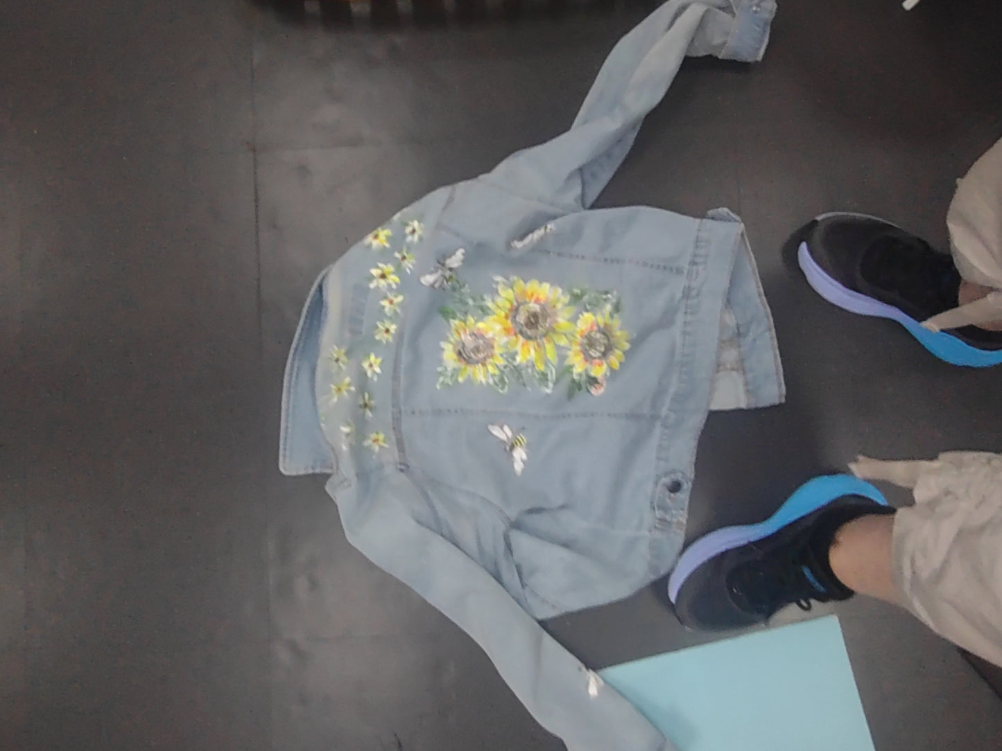 Denim painted 