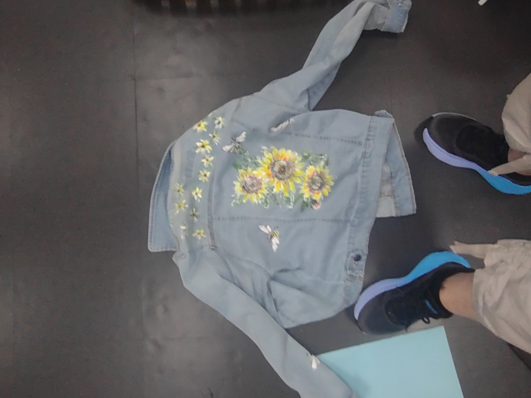 Denim painted 