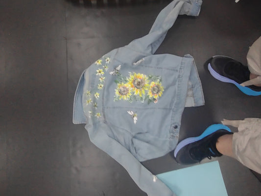 Denim painted 