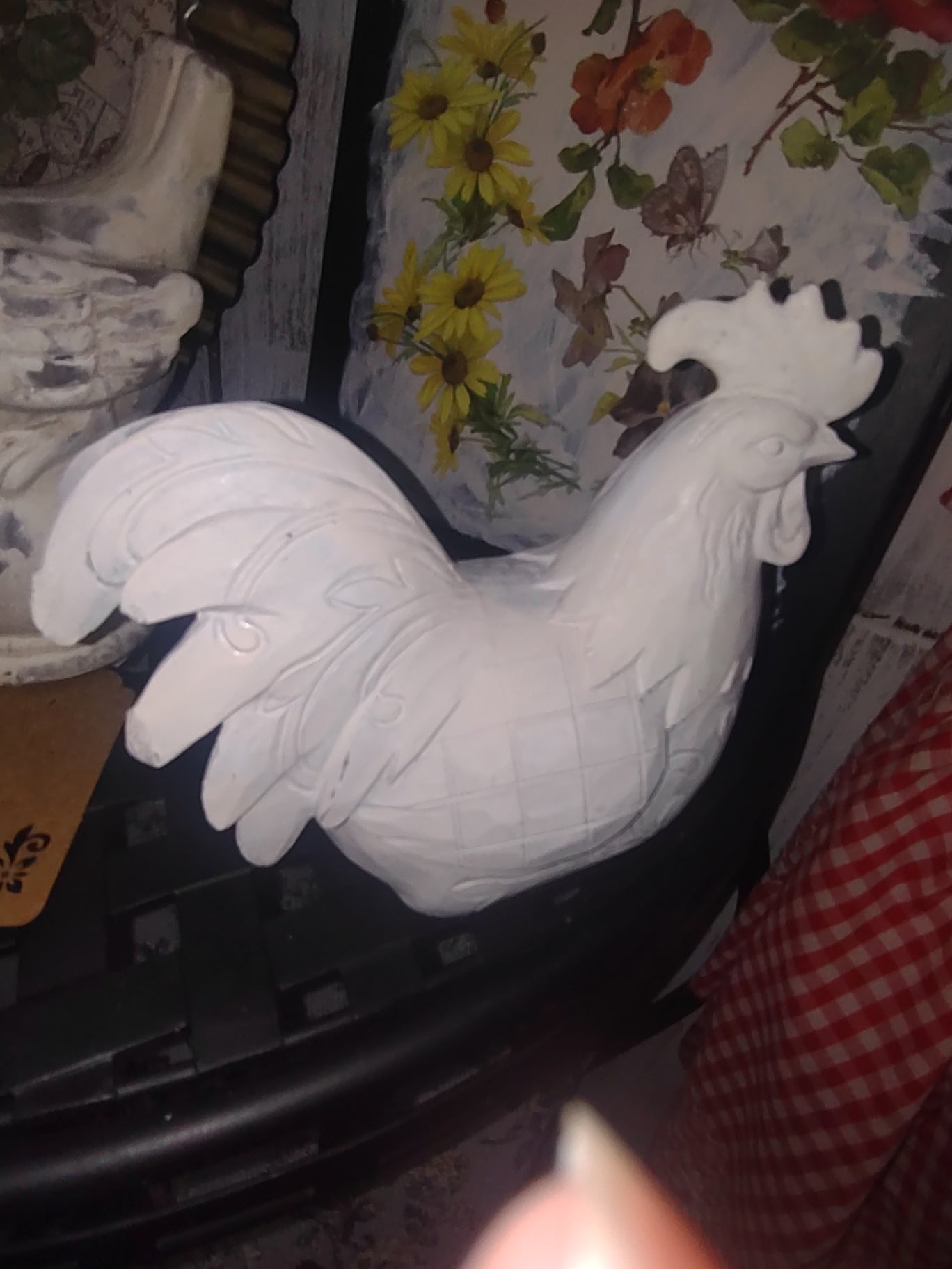 Rooster white 