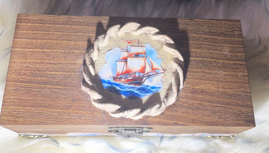 Wooden Box 6X3.5X2 inch