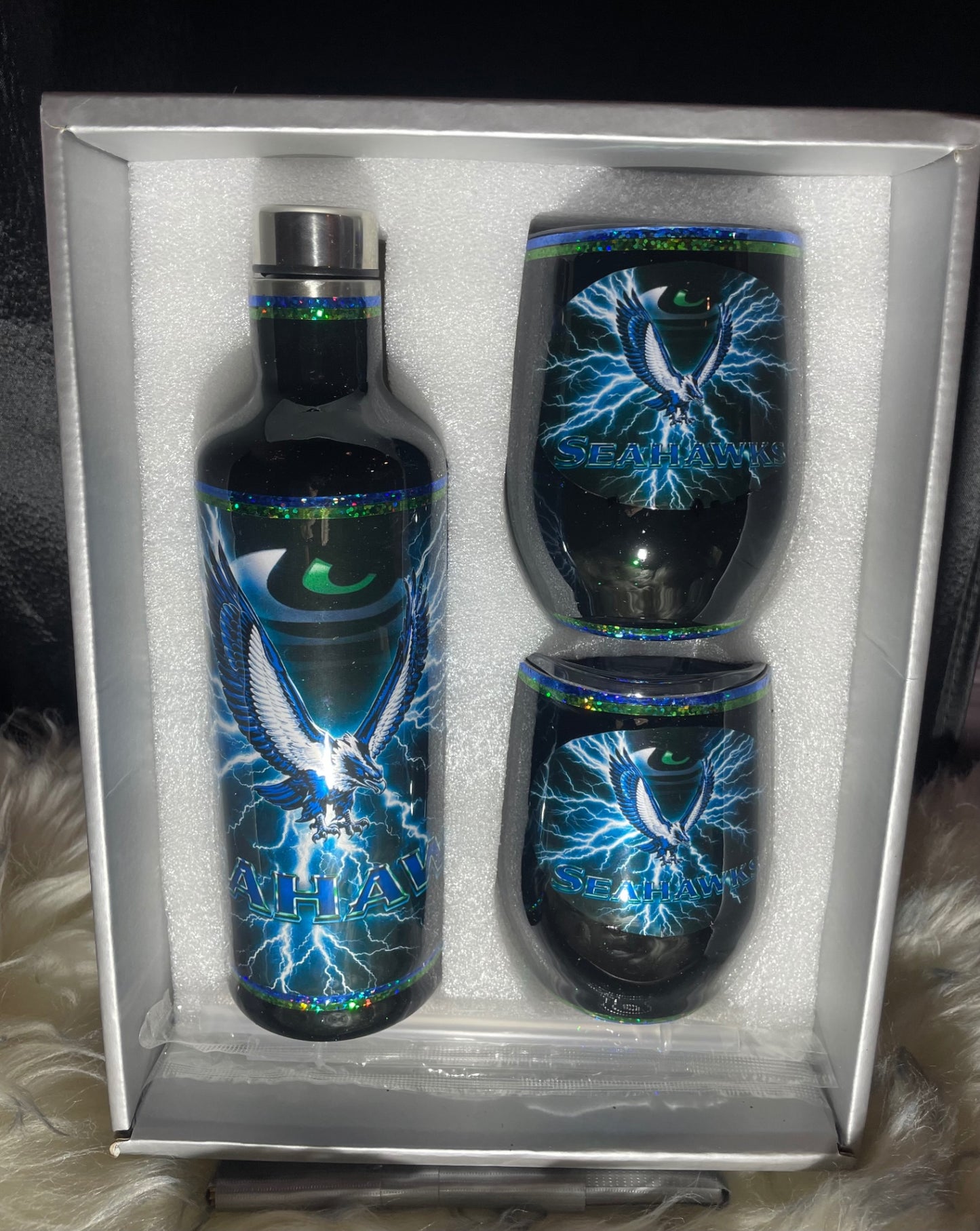 Seahawks Drinkware Set