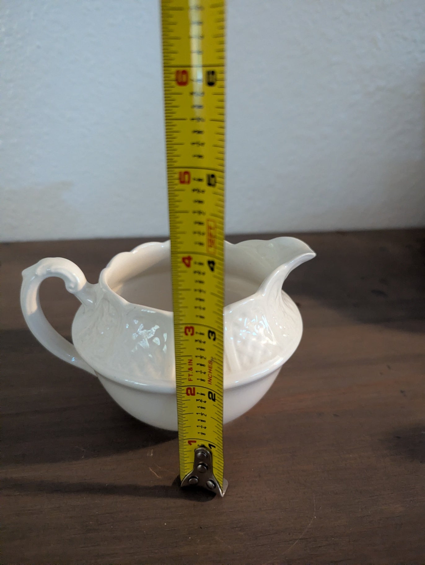 Vtg. Royal Cauldron "Bristol Gardens" Creamer