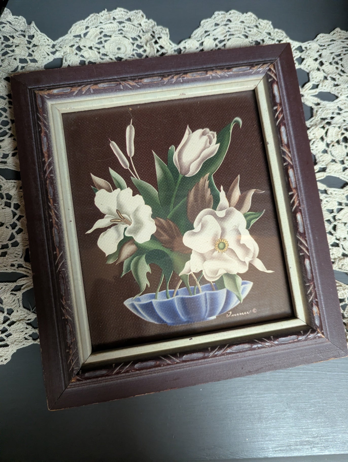 1950's Turner Floral Accessory Framed Print