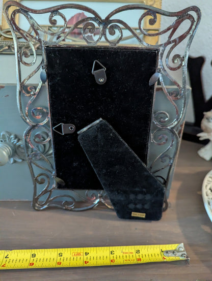 Ornate Silver Metal Frame